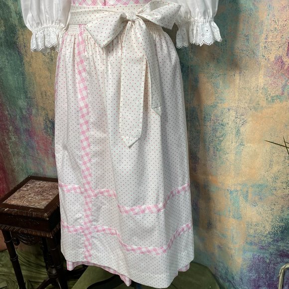 📌Original traditional high-quality Austrian Dirndl with Blouse and Apron - Picture 9 of 16